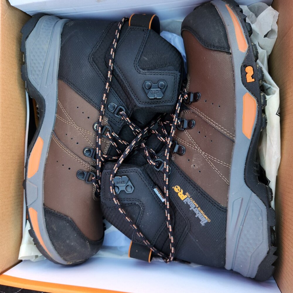 Timberland PRO Work Boots Switchback Composite Toe TB1A2B52-214 Mens 8.5 M 41.5